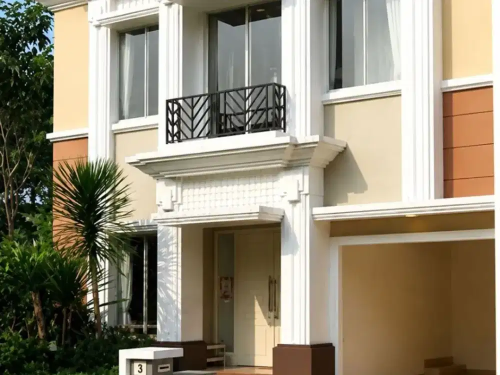 Dijual Cepat Rumah 2 Lantai Full Furnish Desain Japandi