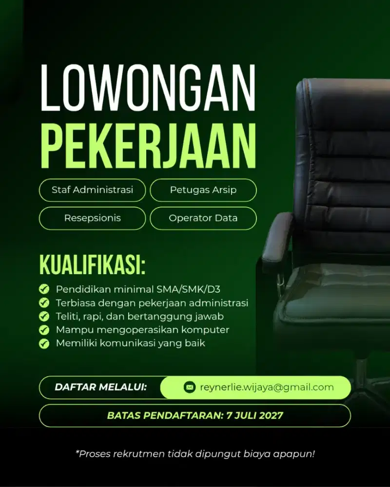 Lowongan Pekerjaan