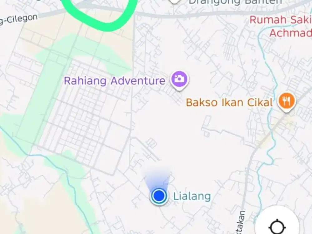 Jual Rumah Kota Serang Dekat Tol Serang Barat SHM