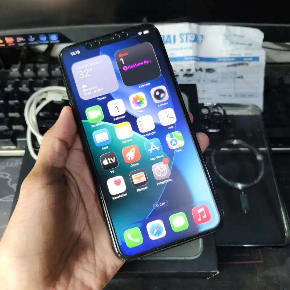 Iphone 11 Promax 256 Gb Fullset + Nota All Operator