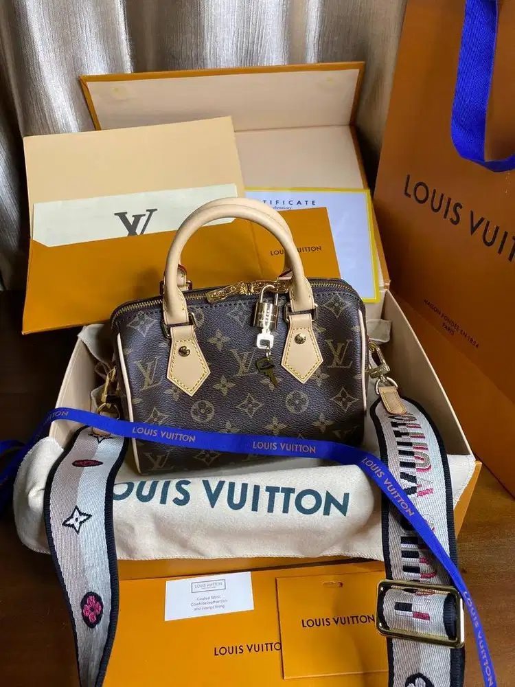 Preloved 2024 speedy Bandoulière 20 monogram Ebene Kanvas