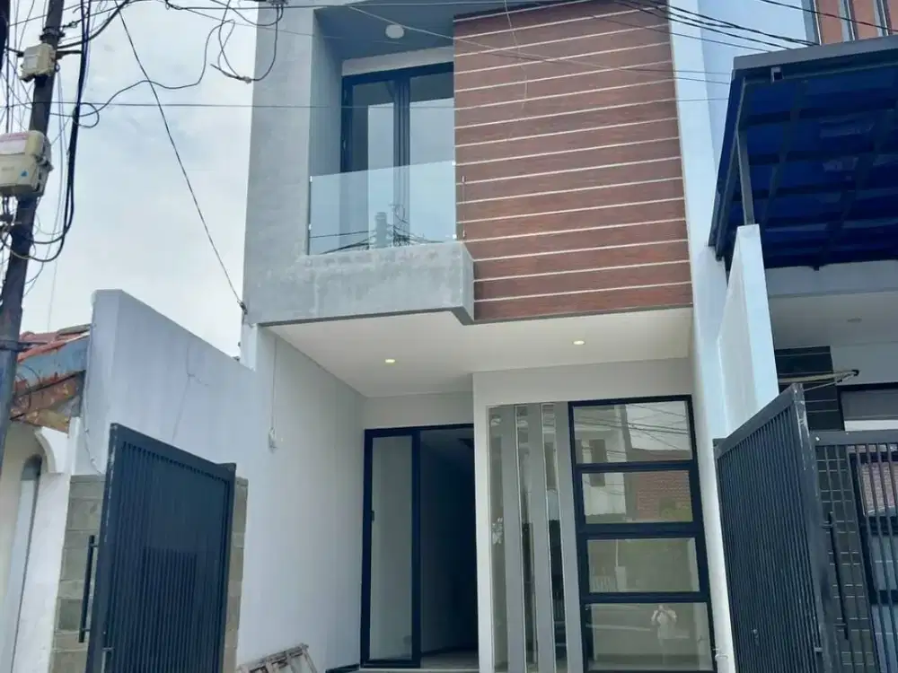 Dijual rumah baru wisma mukti klampis semolo barat