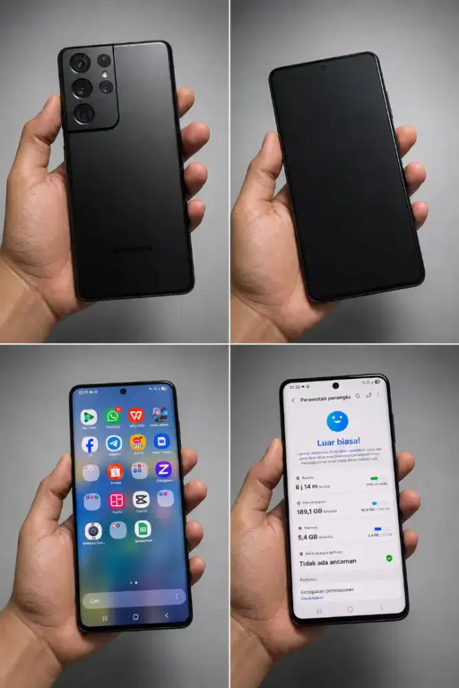 Ssung s21 ultra 12/256gb 5g fullset joss