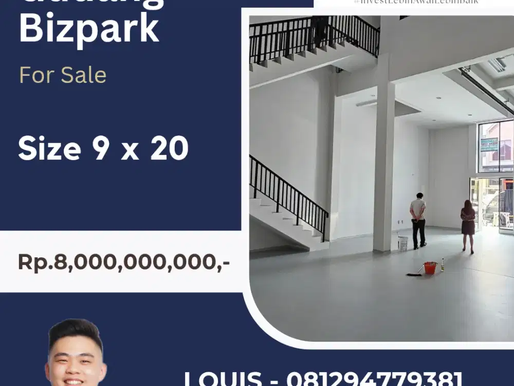 GUDANG BIZPARK PIK2 JUAL