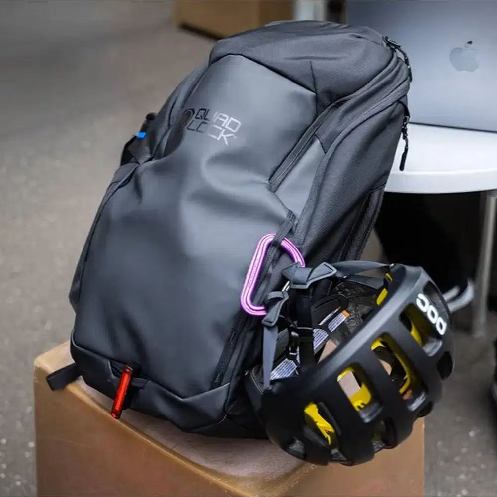 Tas Quadlock x Thule Carry Traverse Backpack Original Black Tas Laptop