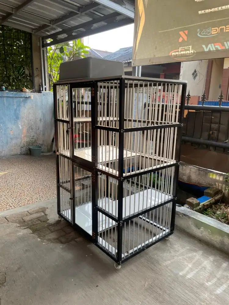 Kandang Kucing 2 Tingkat