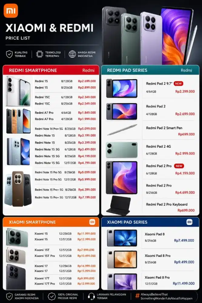 Promo Cashback Xiaomi