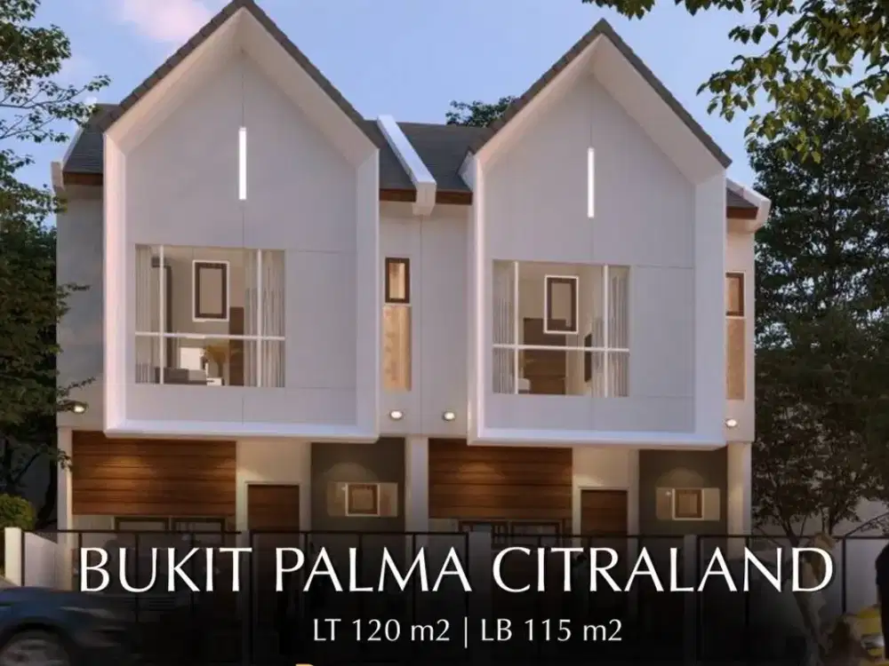 Dijual Rumah Bukit Palma Citraland