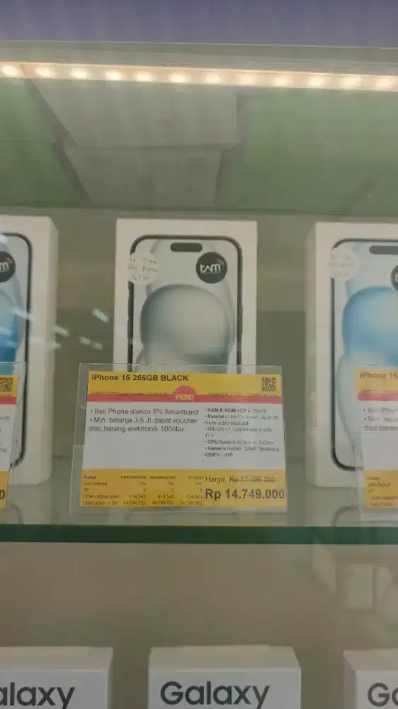 Iphone 15 256gb black