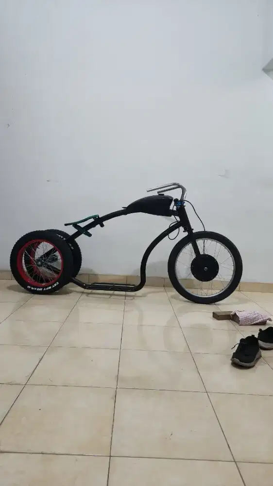 Chopper Electric Bike Project 48V–72V – Tinggal Finishing