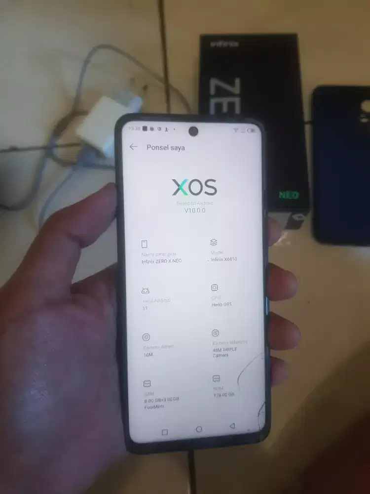 Infinix zero x neo 8/128 asal skr 850 jual rugi cek pasaran