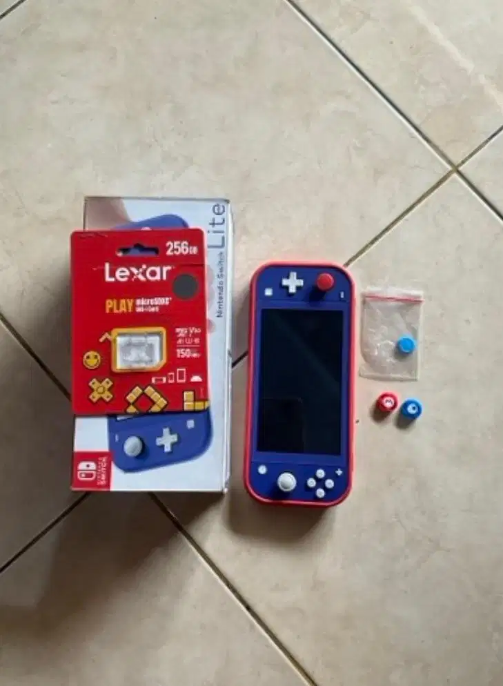 Nintendo switch lite ceefwe 256gb mulus