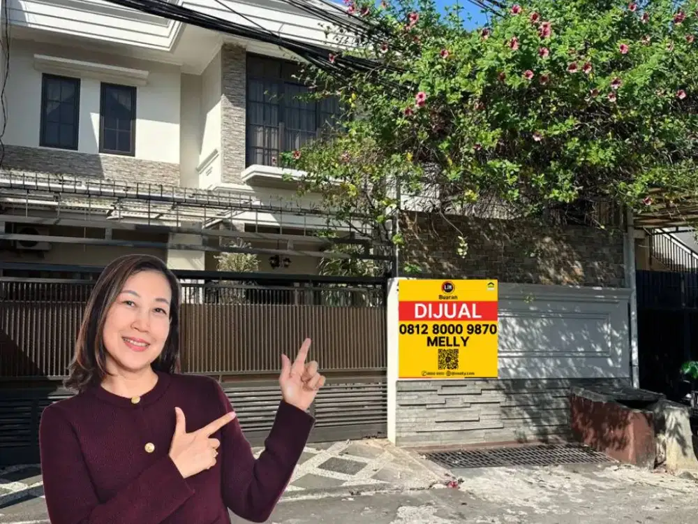 Rumah Mewah Terawat Kav Al Furnished Duren Sawit Jakarta Timur