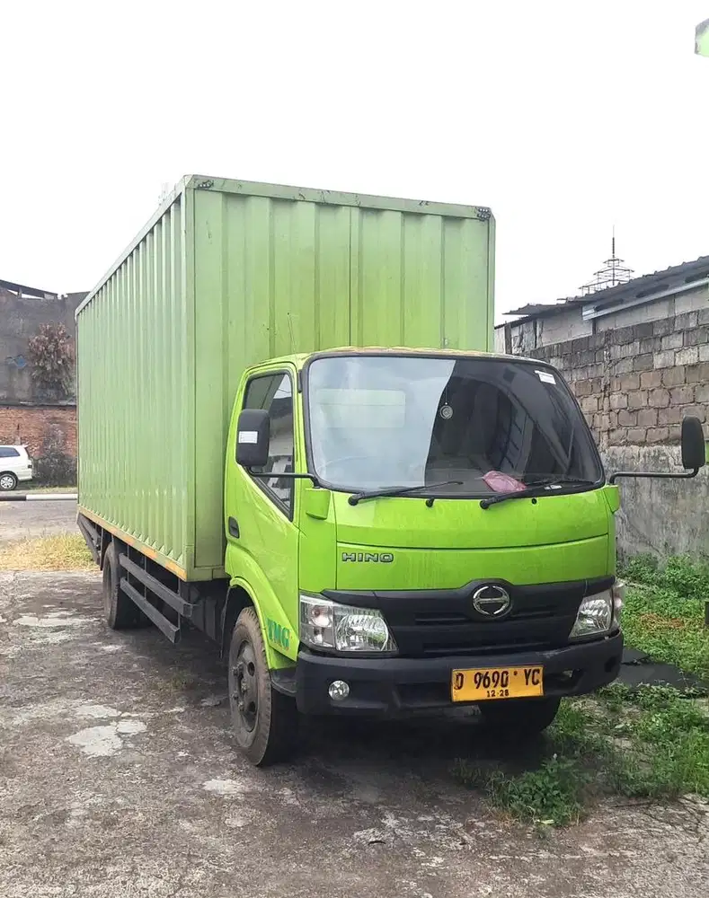 MULUS+banbaruMURAH CDD LONG 6 ban Hino Dutro 136 HDL box besi 2023 bok