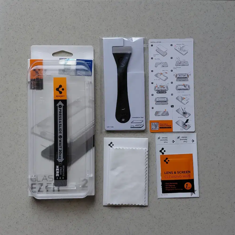 TG Tempered Glass Spigen Samsung Galaxy A36 A37 1pc