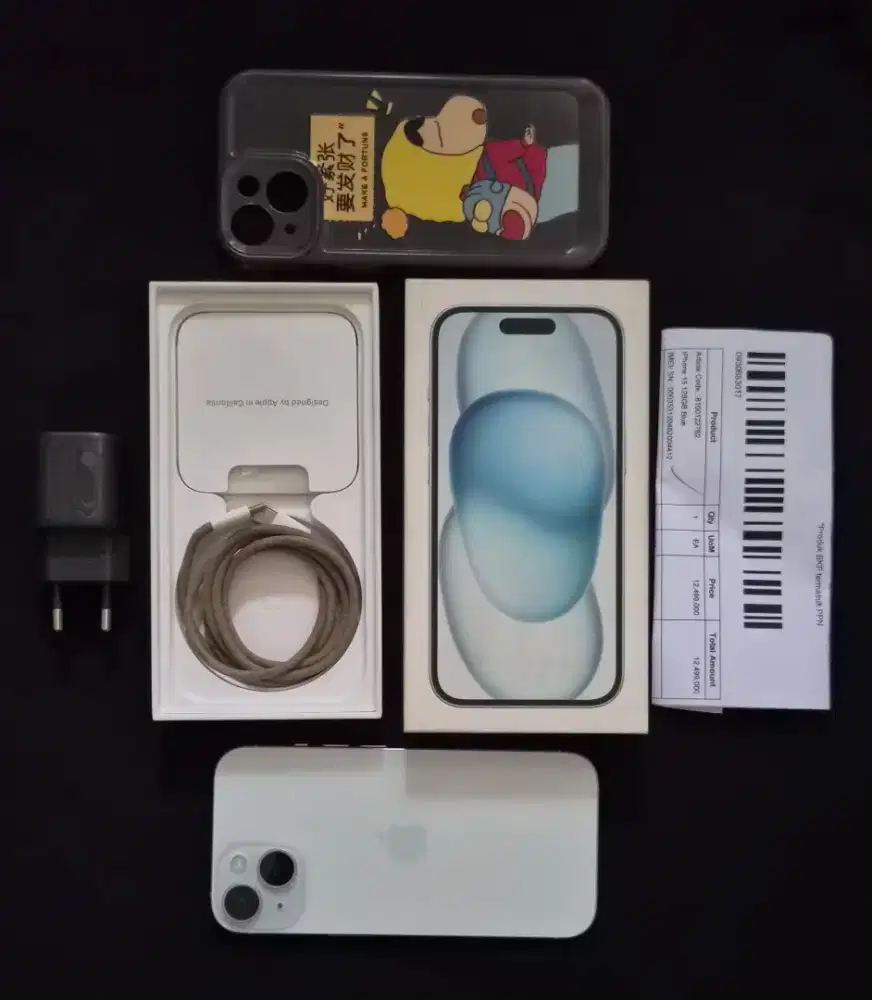 IPHONE 15 128 IBOX FULL SHET BLUE