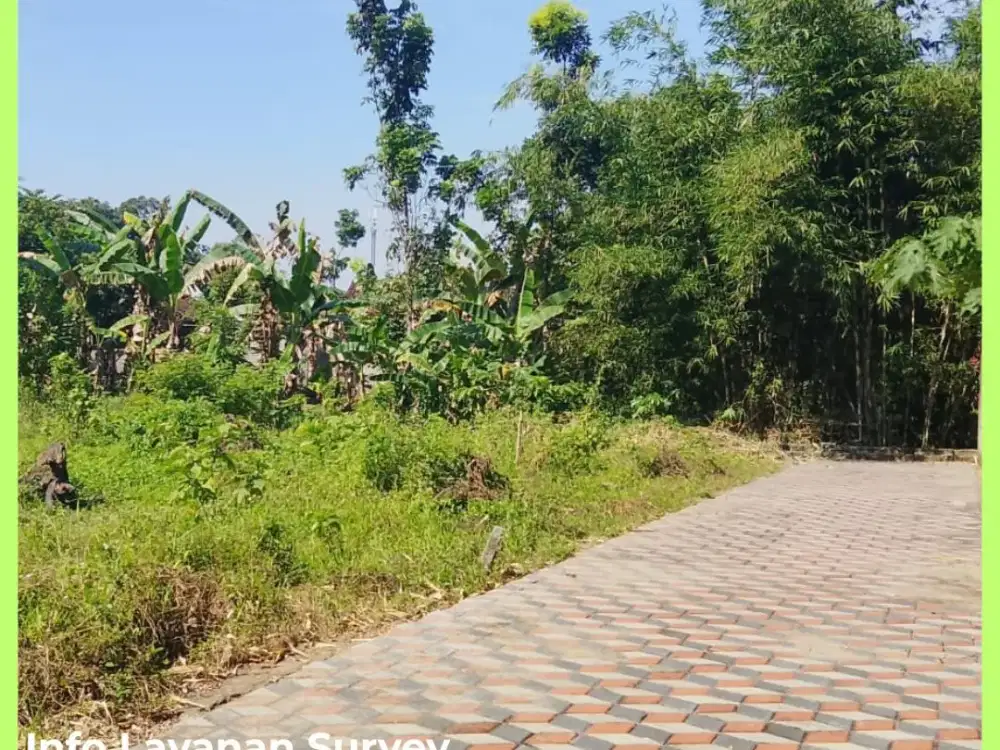 Tanah Siap Balik Nama SHMP Area Kost Kampus UII Kaliurang