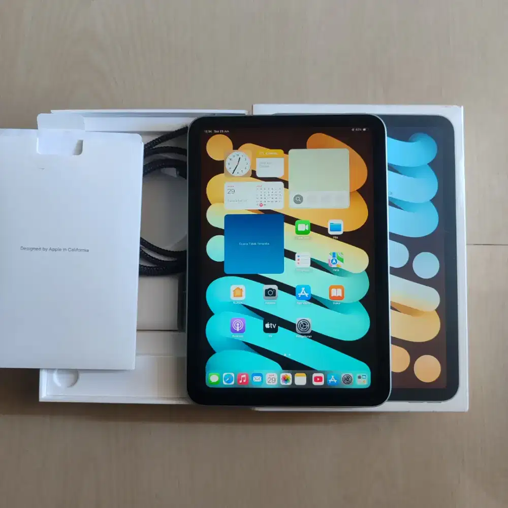 Ipad mini 7 A17 Pro 128gb fullset mulus