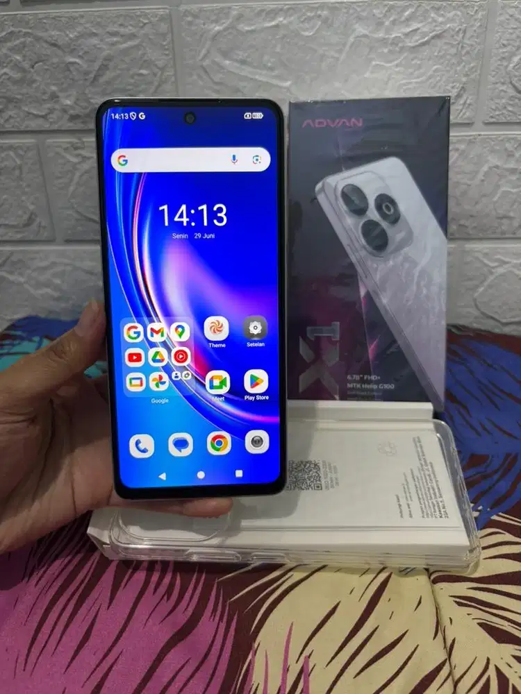Advan X1 Helio G100 Ram 8/128GB