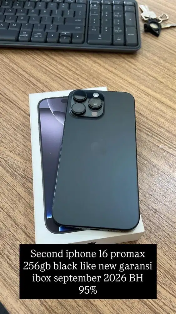 Iphone 16 promax 256 ibox