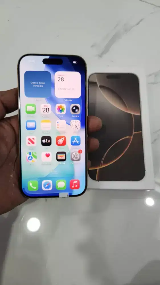 IPhone 16Pro 128GB Resmi IBOX Fullset