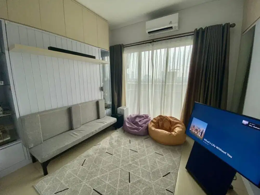 Dijual Unit Langka Fasilitas 2BR, Pool, Gym, Sauna, Jacuzzi, Tennis, Furnished, Tjamrin Residence, Jakarta Pusat
