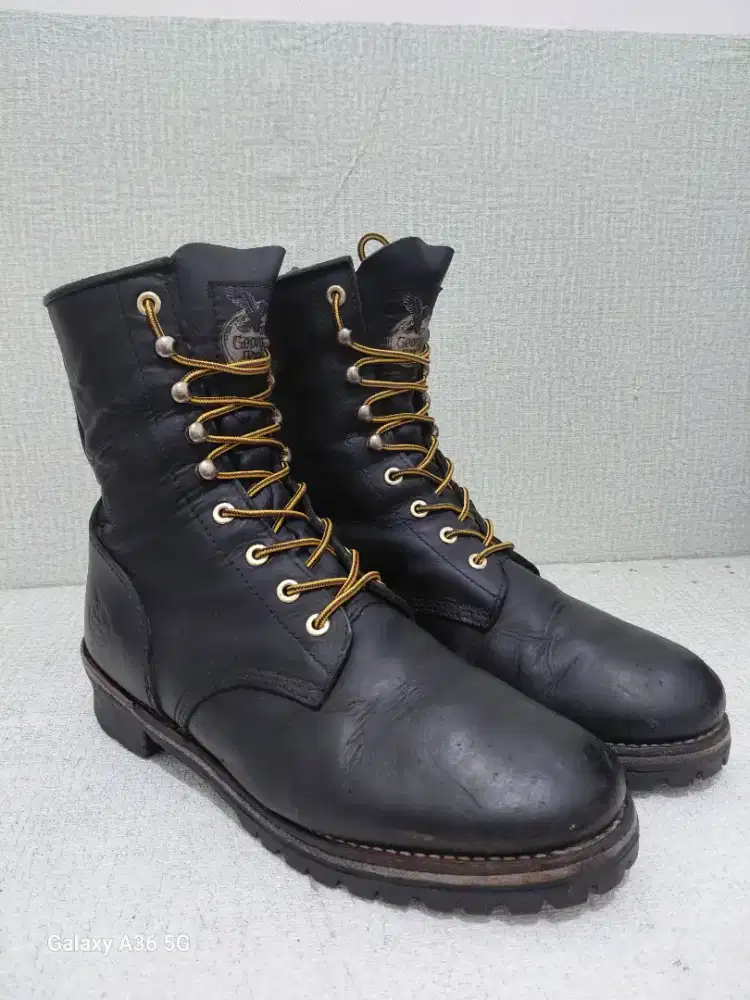 Georgia boot logger fullblack tpak vibram
size 46 insole 30 cm