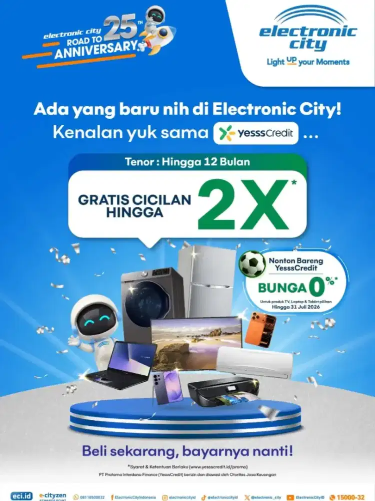 PROMO KREDIT BARANG ELEKTRONIK BY YESSS CREDIT