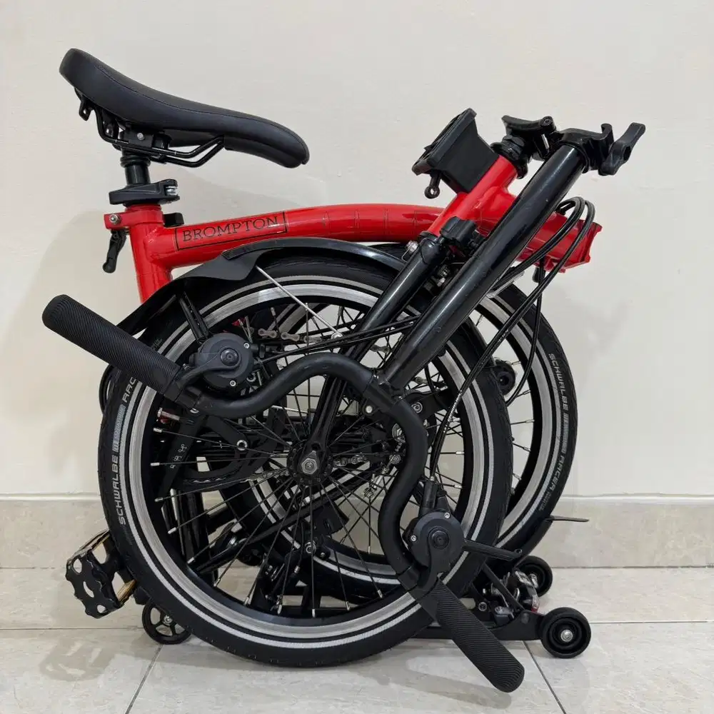 BROMPTON M6R RED ROCKER BLACK EDITION 2019 - ISTIMEWA