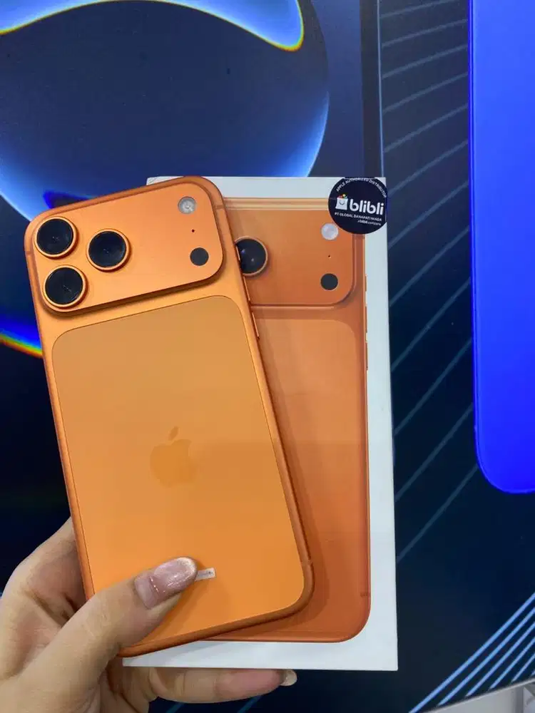 iphone 17 promax 256 orange pemakain 1 bulan