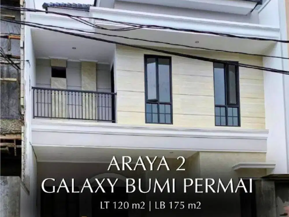Perumahan Galaxy Bumi Permai Araya tahap 2