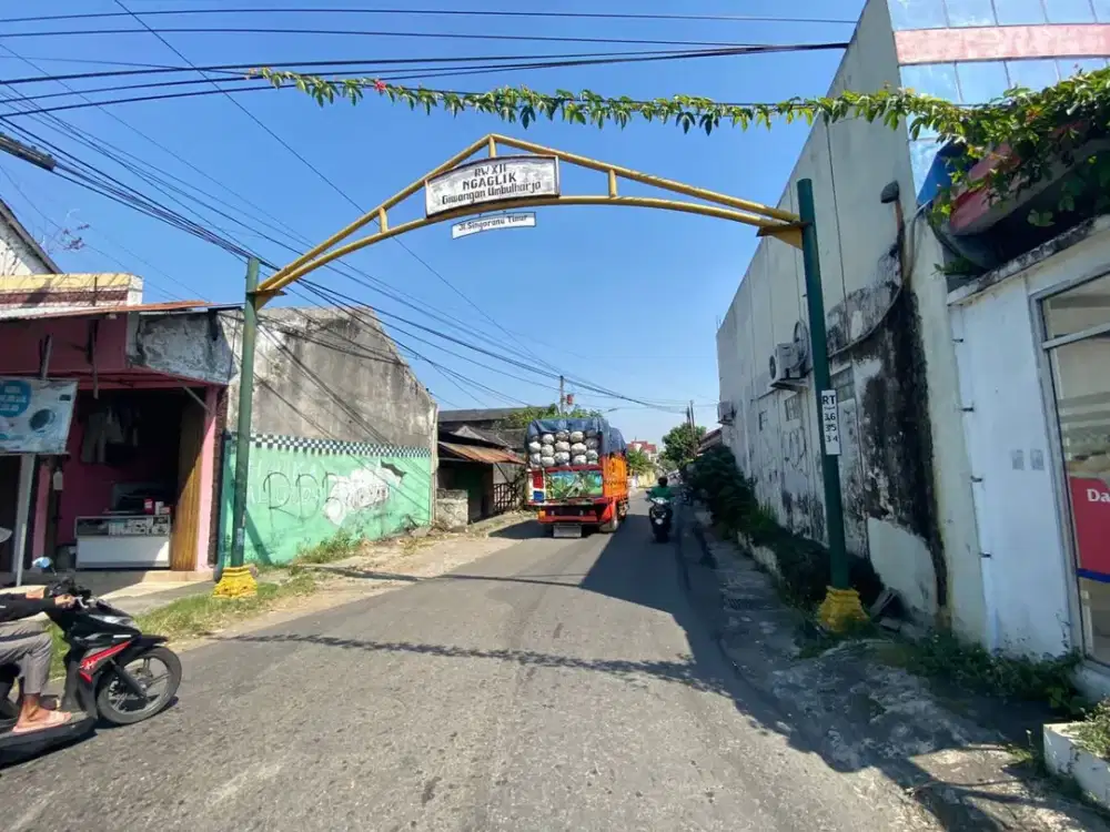 Kavling Tanah Istimewa Kodya Yogyakarta di Jl Singoranu - Dimensi Kotak Sempurna 21x27 Meter, Lokasi Sangat Langka