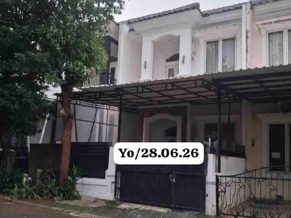 Jual cepat rumah cantik clasic modern di lengkapi taman depan dan belakang. CitraGran Cibubur.