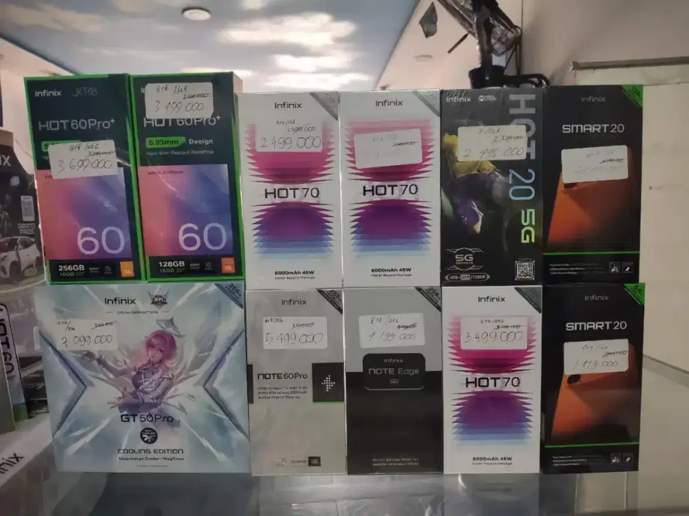 READY STOK INFINIX SERIES
