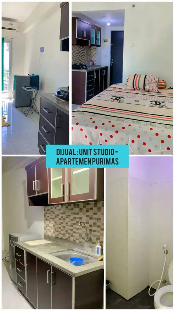 Apartemen Di Purimas, Gununganyar, Surabaya Type Studio Murah