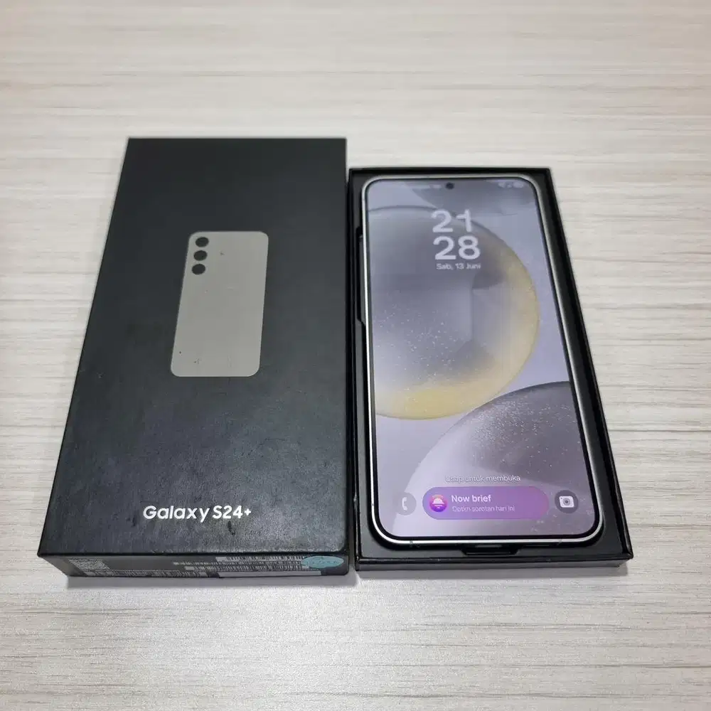 Samsung S24 Plus Marble Gray