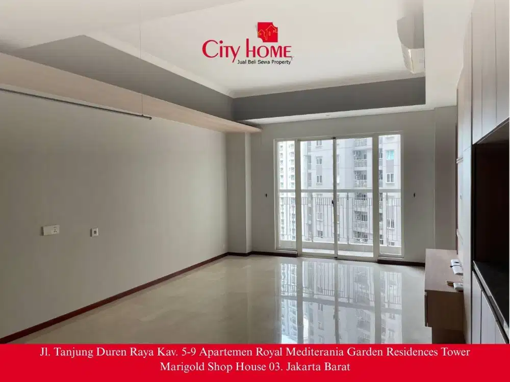 Dijual apartemen royal type 3 bed room low zone semifurnished
