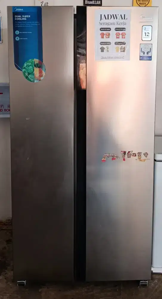 KULKAS MIDEA 2 PINTU BESAR