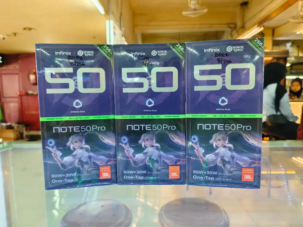 PROMO INFINIX NOTE 50 PRO 8/256 NEW GARANSI RESMI