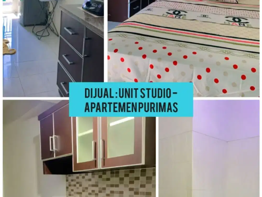 Apartemen Di Purimas, Gununganyar, Surabaya Type Studio Murah