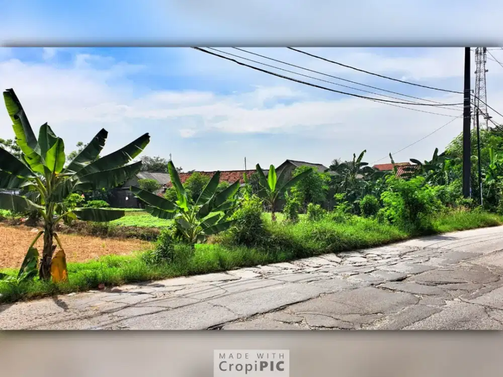 Dijual Tanah Strategis Pinggir Jalan Utama – LT 2.300 m², SHM