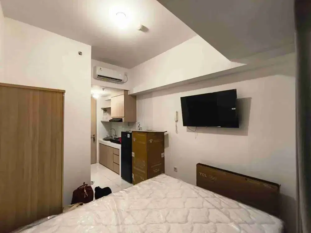 Sewa Apartemen Tokyo Riverside Full Furnish Studio