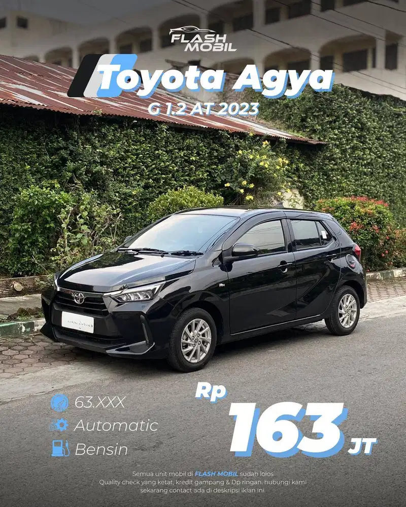 Toyota Agya G 1.2 AT 2023