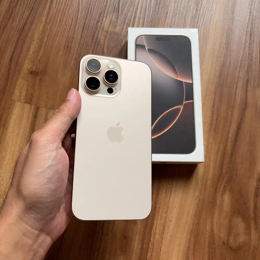 Jual iPhone 16 Pro Max 256 iBox Resmi Like New