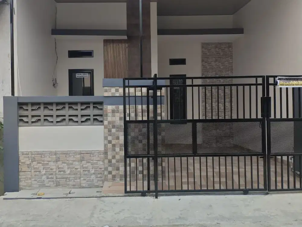Dijual Rumah Siap Huni Baru di Renovasi di Dalam Perumahan Griya Asri Bahagia, Babelan