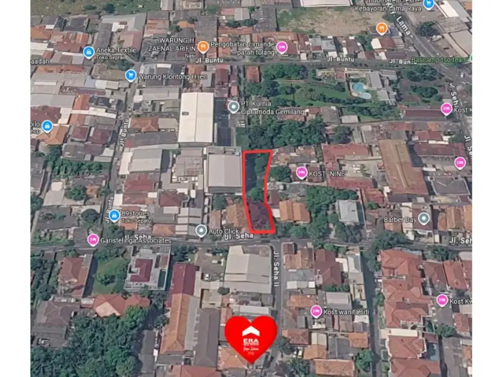 Rumah Hitung Tanah di Kebayoran Lama, Jakarta Selatan