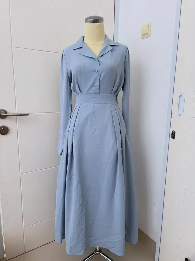 Maxi Light Blue Dress