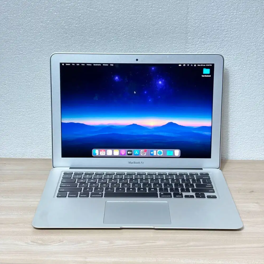 MacBook murah 3 jutaan Air 2017 Core i5 RAM 8GB SSD 128GB All Normal