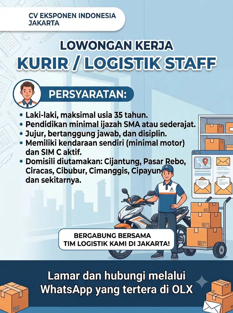 Lowongan Kerja Kurir