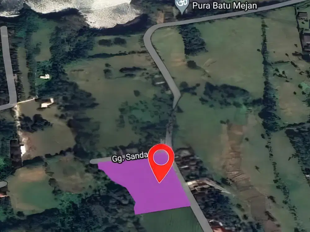 [Dijual] Tanah 72 Are, Jalan Batu Mejan, Tabanan - Dekat Pantai